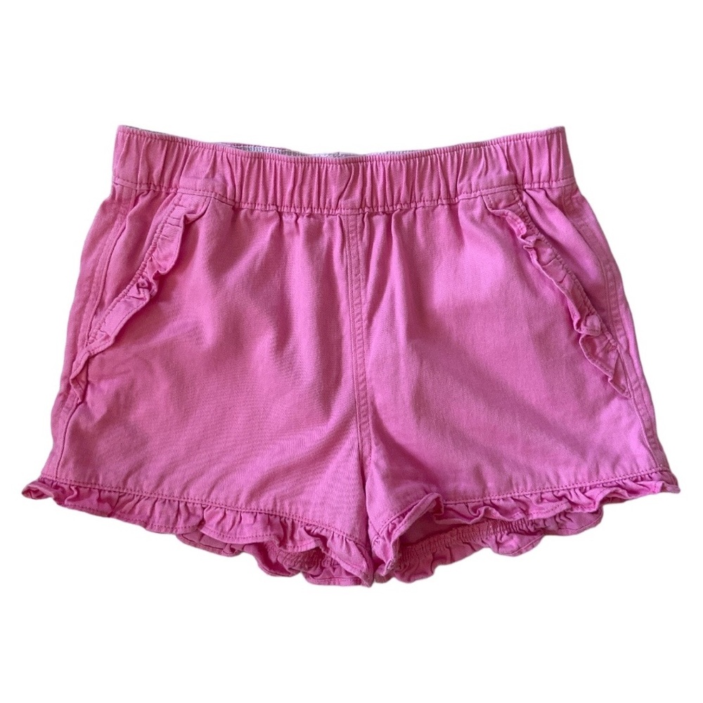 CREWCUTS Shorts Short Mini Ruffle Summer Pink Cotton JCREW